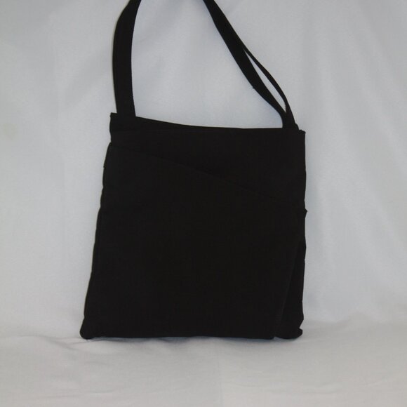HOBO Shoulder Bag Black Nylon - Picture 6 of 9
